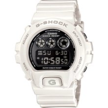 White g-shock mirror-metallic series watch dw6900nb-7