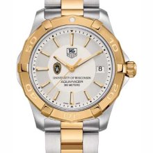 Wisconsin Men's TAG Heuer Two-Tone Aquaracer