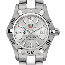 Wisconsin TAG Heuer Watch - Women's Steel Aquaracer