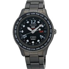 Women Seiko SRP371 Seiko 5 Stainless Steel Case and Bracelet Auto ...