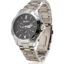 Women's Water Resistant Alloy Analog Quartz Wrist Watch (Silver)