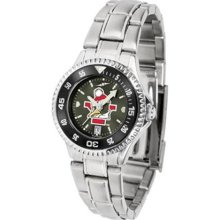 Youngstown State Penguins YSU NCAA Womens Steel Anochrome Watch ...