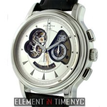 Zenith Chronomaster Xxt Open Grand Date Stainless Steel 45mm 03.1260.4039