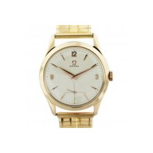18k Rose Gold Vintage Omega Honeycomb Watch