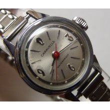 1966 Bulova Ladies Silver Swiss Made Watch w/ Bracelet