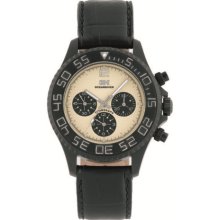3H Women's CH4N Tintangraph Titanium Black PVD Chronograph Interc ...