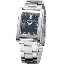 53004 Diamoind Dial Square Dial Stainless Steel Band Couple Watches Men Women