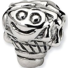 925 Sterling Silver Kids Child Snake Reptile Charm Bead ...