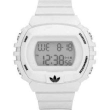 Adidas Unisex Digital White Plastic Resin band ADH6125 Watch