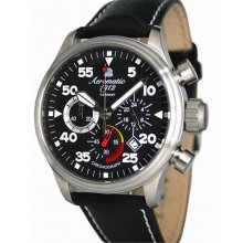 Aeromatic 1912 Military Aviator Observer Chronograph with 24-hour