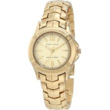 AK Anne Klein Women's AK-1002CHGB Gold-Tone Gold-Tone Watch