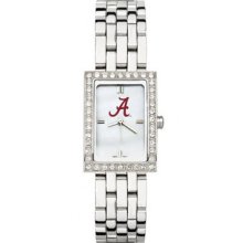 Alabama Crimson Tide Ladies Allure Watch Stainless Bracelet LogoArt