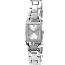 Anne Klein Women`s Silver Tone Dress Watch