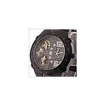 Aqua Master Automatic 0.20 ct Diamond Mens Black Watch