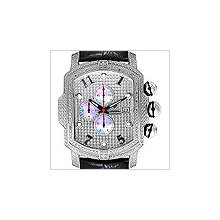 Aqua Master Square Diamond Mens Watch W4454JEBK