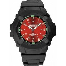 Aquaforce Watches Red Analog Quartz Military Tactical Watch