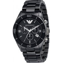 AR1421 Emporio Armani Mens Ceramica Chronograph Watch