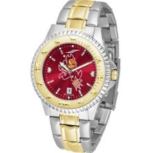 Arizona State Sun Devils ASU Mens Two-Tone Anochrome Watch