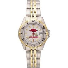 Arkansas Razorbacks UA NCAA Womens Allstar Stainless Steel Watch ...