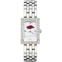 Arkansas Razorbacks UA NCAA Womens Allure Stainless Steel Watch ...