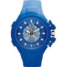 Armani Exchange Blue Active Analog Digital Mens Watch Ax1282