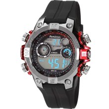 Armitron Men’s Black Strap with Gray Dial Sports Watch