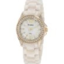 Armitron Women's 75/4064MPGP Swarovski Crystal Accented Gold-Tone