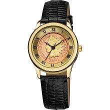 August Steiner Ladies Indian Head Penny Collectors Gold Coin Watch (Collectors coin watch)