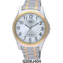 Aussie Seller Gents Dress Watch Citizen Made 2/tone Q206j404 P$99.95 Warranty