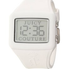 Authentic Juicy Couture White Silicon Digital Lady Watch 1900986 W Receipt