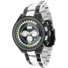 Avianne&Co. Mens Ice Trend Diamond Watch 0.78 Ctw