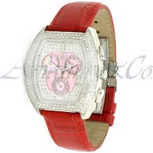 Avianne & Co. Womens Queen Collection Diamond Watch 2.85 Ctw