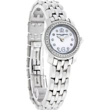 Baume & Mercier Capeland Ladies Diamond Mop Dial 18K White Gold Watch 8549