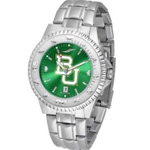 Baylor University Bears BU Mens Steel Anochrome Watch