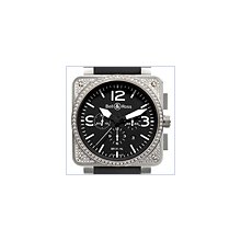 Bell & Ross Aviation BR 01-94 Top Diamond Black Dial Mens Watch