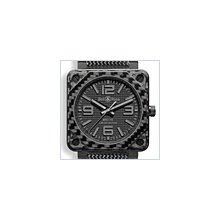 Bell & Ross Aviation BR 01-92 Carbon Fiber Phantom Mens Watch BR0192-CA-FIBER-PH