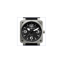 Bell & Ross Aviation BR 01-92 Steel Mens Watch BR0192-BL-ST