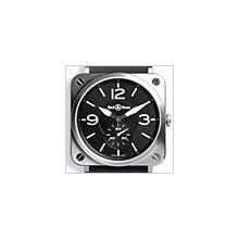 Bell & Ross Aviation BR-S Steel Mens Watch BRS-BL-ST/SRB