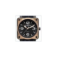 Bell & Ross BR 01-92 Pink Gold & Carbon Mens Watch BR0192-BICOLOR