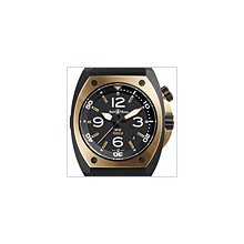 Bell & Ross Marine BR 02 Pink Gold Carbon Mens Watch BR02-PINKGOLD-CA