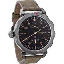 Bell and Ross WW2 Regulateur Automatic Mens Watch BRWW2-REG-HER/SCA