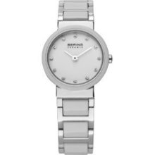 Bering Men's & Women's Stainless Steel Case Multicolor Ceramic Watch 10725-754