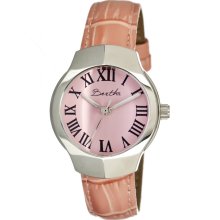 Bertha Light Pink Leather Light Pink Bthbr401 Pauline Br401 Women'S