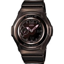 BGA-141-5BDR BGA-141-5 Casio Baby-G Brown Digital World Timer Watch