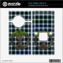 Black Watch Fashion Celtic Tree Of Life Skins For Flip Ultra Ii