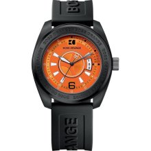 BOSS ORANGE Black Rubber Mens Watch 1512543