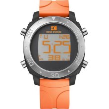 Boss Orange Rubber Digital Mens Watch