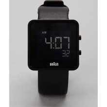 Braun Square Digital Watch: Black One Size M_acc_watches