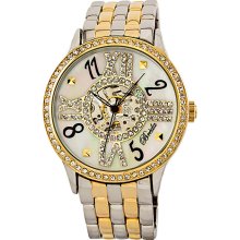 Breda Women's 'Audrey' Mechanical Hand-winding Watch (Two Tone)