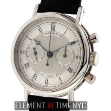 Breguet Classique Chronograph Platinum Silver Dial